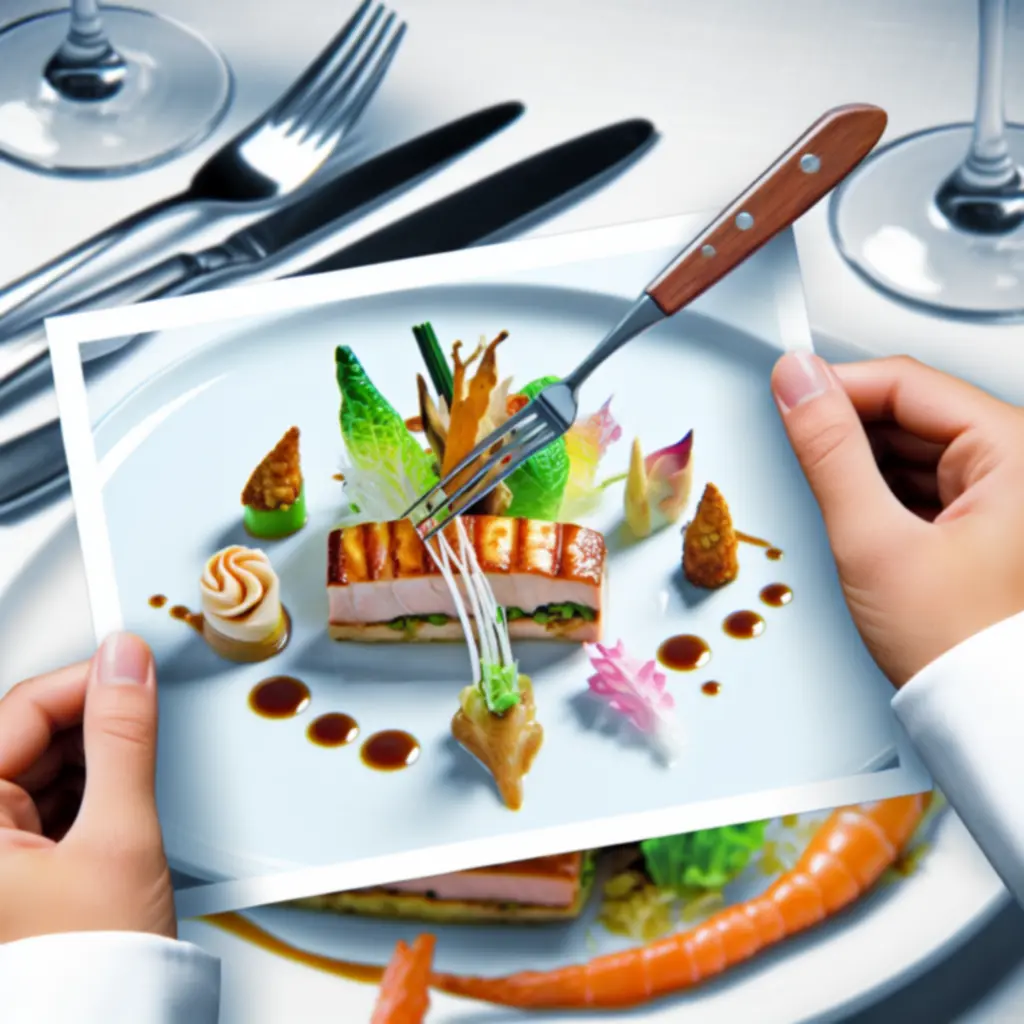 Foto antes: mesa vacía